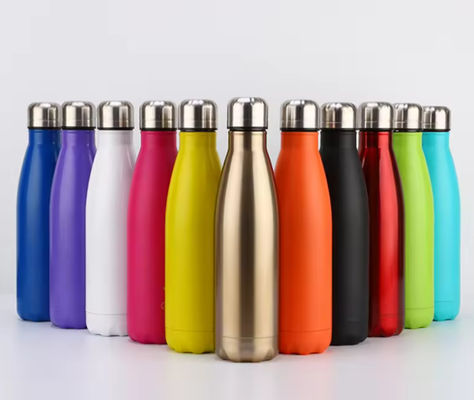 Venda Quente 500 ml de aço inoxidável isolado garrafa de água de vácuo garrafa de aço personalizada
