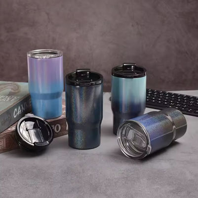 14oz 3 em 1 Custom OEM Café Tumbler Mug Cola Holder aço inoxidável cerveja pode refrigerador