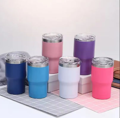 14oz 3 em 1 Custom OEM Café Tumbler Mug Cola Holder aço inoxidável cerveja pode refrigerador