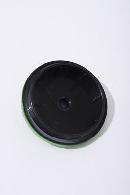 Flasco de vácuo de aço inoxidável colorido com tampa anti-fuga de design fino e retenção a frio de 24 horas