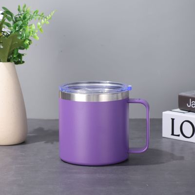 14 oz caneca de café isolado com Slider Lid