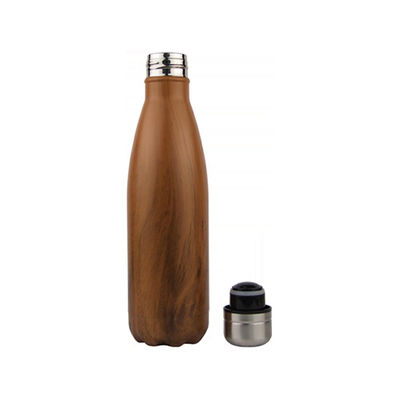Garrafa isolada de aço inoxidável dobro da parede 750ml para a caminhada exterior