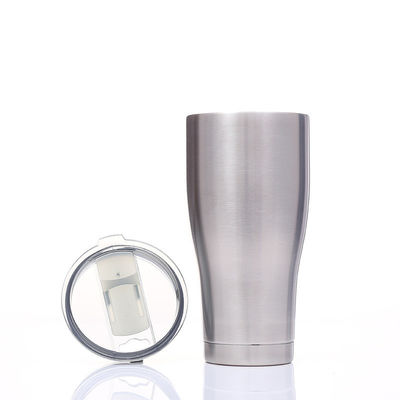 a parede do dobro de 20oz 30oz isolou a garrafa, caneca inoxidável do curso fácil levar