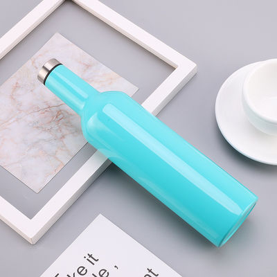 Materiais amigáveis isolados de aço inoxidável de Eco da garrafa da cor cor-de-rosa atrativa