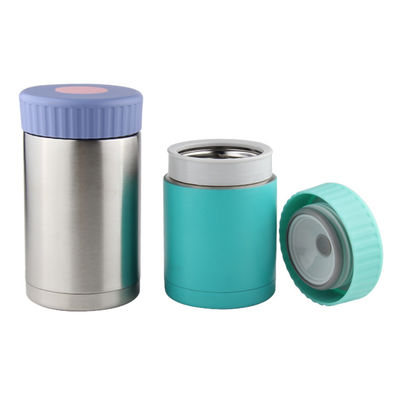 18/8 recipientes isolados de aço inoxidável do almoço com a tampa Leakproof biodegradável