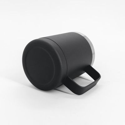 Vácuo preto/branco isolou a secadora de roupa, caneca de aço inoxidável do vinho 10oz 304
