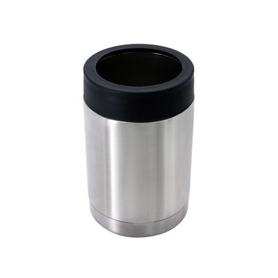 A caneca de aço inoxidável 12oz da secadora de roupa da parede dobro com BPA livra a tampa plástica