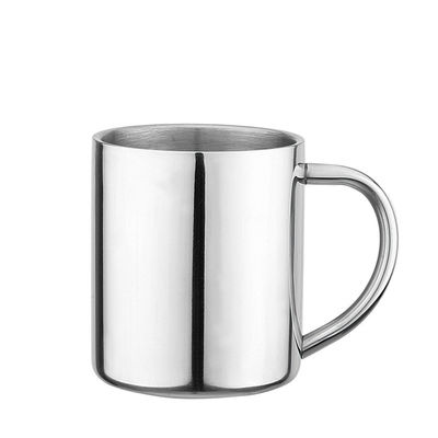 Copo de aço inoxidável do Thermal da caneca 300ml 400ml 500ml do curso da cor da natureza