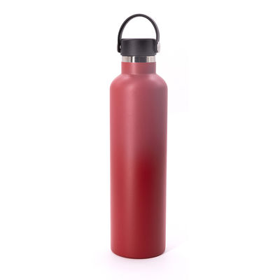 o vácuo de 18oz 21oz 24oz isolou a garrafa, logotipo de gravação da garrafa estreita da boca
