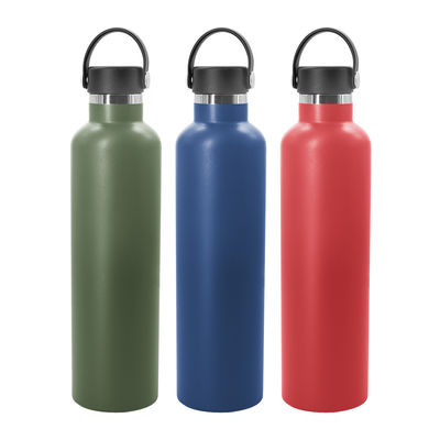 o vácuo de 18oz 21oz 24oz isolou a garrafa, logotipo de gravação da garrafa estreita da boca