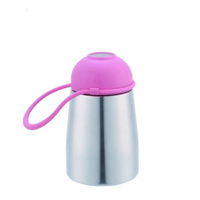 projeto dobro portátil da parede da garrafa de aço inoxidável pequena dos esportes da capacidade 280ml