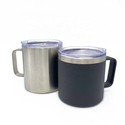 as secadoras de roupa 12oz isoladas de aço inoxidável com punhos personalizaram o logotipo