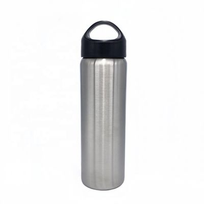 os esportes 12oz/17oz/20oz/25oz de aço inoxidável engarrafam a boca larga com tampão do laço